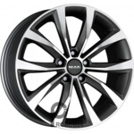 MAK Wolf 7.5x18 5*112 ET51 DIA66.6 Gunmetal Mirror Face Литой