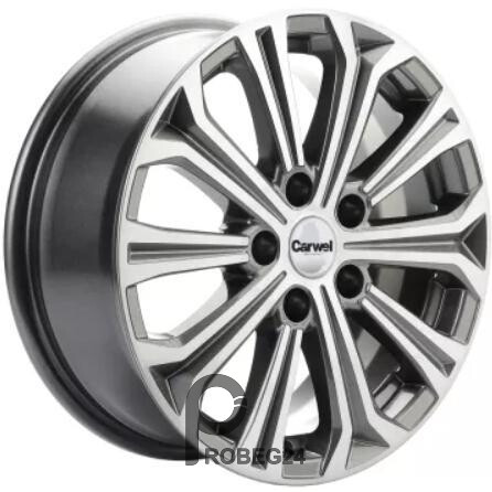 Carwel Кудро 6.5x16 5*114.3 ET45 DIA64.1 AGR Литой
