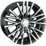 LS 568 7x16 5*114.3 ET40 DIA73.1 BKF Литой