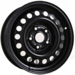 Trebl 9272 6.5x16 5*105 ET38 DIA56.6 Black Штампованный