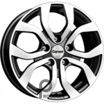 Carwel Буссе 6.5x16 5*114.3 ET45 DIA60.1 AB Литой