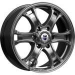 K&K Балеар 7.5x18 6*114.3 ET30 DIA66.1 Дарк платинум Литой