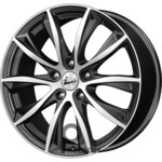 iFree Кazaнтип 7.5x18 5*100 ET38 DIA67.1 Блэк Джек Литой