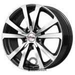 iFree Бэнкс 7x17 5*112 ET35 DIA66.6 Блэк Джек Литой