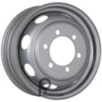 ТЗСК Газель 3302 5.5x16 6*170 ET105 DIA130.1 Silver Штампованный