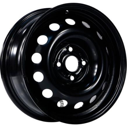 Trebl 64E45H 6x15 4*114.3 ET45 DIA67.1 Black Штампованный