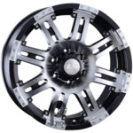 LS 954 9x20 6*139.7 ET20 DIA106.1 BKF Литой