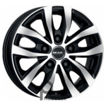 MAK Load 5 7x17 5*120 ET60 DIA65.1 Ice Black Литой