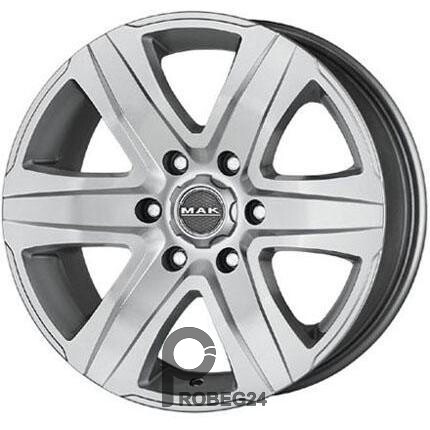 MAK Stone 6 8x18 6*139.7 ET35 DIA67.1 Silver Литой