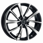 MAK Panorama 7.5x18 5*112 ET42 DIA57.1 Black mirror Литой