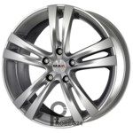 MAK Zenith 8x17 5*112 ET42 DIA76.1 Hyper Silver Литой