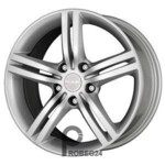 MAK Veloce Italia 7.5x17 5*108 ET45 DIA72.3 Silver Литой