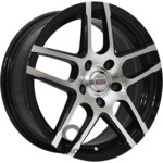 Alcasta M37 8x18 5*108 ET45 DIA63.3 BKF Литой