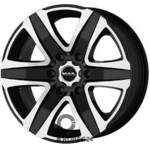 MAK Stone 6 8.5x20 6*114.3 ET30 DIA66.1 Black mirror Литой