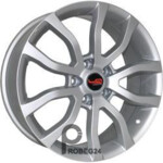 Replica LA LR47 8x19 5*120 ET53 DIA72.6 Silver Литой