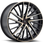 Harp Y-697 8.5x20 5*112 ET35 DIA66.6 Satin black with machined face and tinted clear Литой