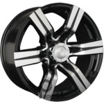 LS 767 8x16 6*139.7 ET10 DIA106.1 BKF Литой