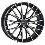 MAK Speciale-D 9.5x19 5*120 ET46 DIA72.6 Gloss Black Литой