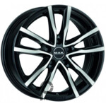 MAK Milano 8x17 5*114.3 ET50 DIA76.1 Black mirror Литой