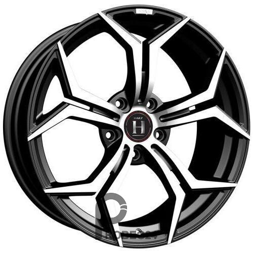 Harp Y-50 9x20 5*112 ET25 DIA66.6 Satin Black Machined Литой