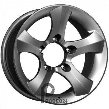 K&K Айсберг 8x16 5*139.7 ET-10 DIA110.1 Дарк платинум Литой