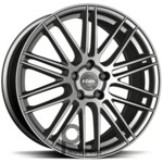 Rial KiboX 9.5x21 5*112 ET22 DIA66.6 Metal Grey Литой