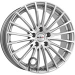 MAK Fatale 7.5x17 5*112 ET43 DIA76.1 Silver Литой