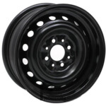 Eurodisk 75D50G 6.5x16 5*108 ET50 DIA63.3 Black Штампованный