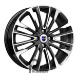 K&K Сильверстоун 6.5x17 4*98 ET35 DIA58.6 Алмаз черный Литой