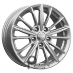 K&K КС871 6.5x16 5*108 ET50 DIA63.3 Сильвер Литой