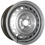 Trebl X40040 6x15 4*98 ET40 DIA58.1 Silver Штампованный