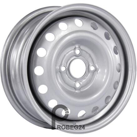 Trebl 53A43C P 5.5x14 4*100 ET43 DIA60.1 Silver Штампованный