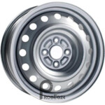 Trebl 64A50C 6x15 4*100 ET50 DIA60.1 Silver Штампованный