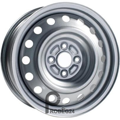 Trebl 64A50C 6x15 4*100 ET50 DIA60.1 Silver Штампованный