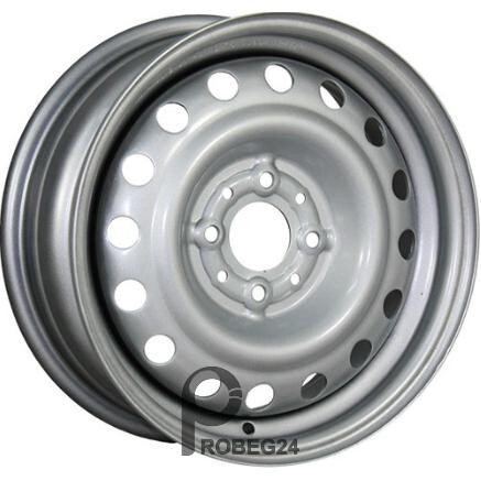 Trebl 53A45V 5.5x14 4*100 ET45 DIA56.1 Silver Штампованный