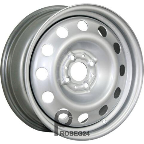 Trebl X40021 6x15 4*98 ET35 DIA58.6 Silver Штампованный