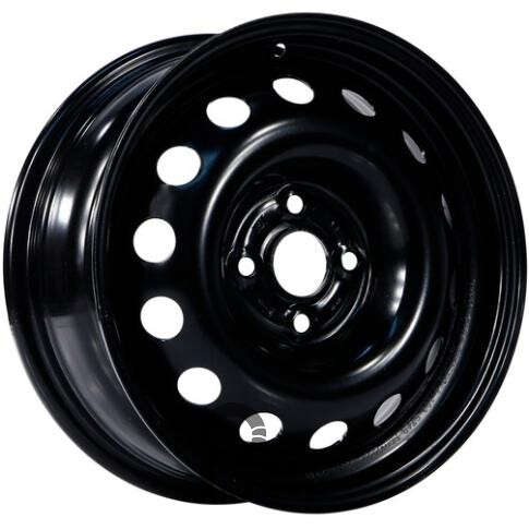 Trebl X40014 6x15 4*100 ET36 DIA60.1 Black Штампованный