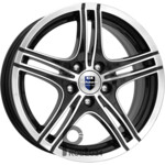 K&K Омаха 8x18 5*120 ET32 DIA60.1 Алмаз черный Литой