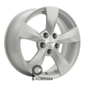 Khomen KHW 1504 6x15 5*100 ET43 DIA57.1 F-Silver Литой