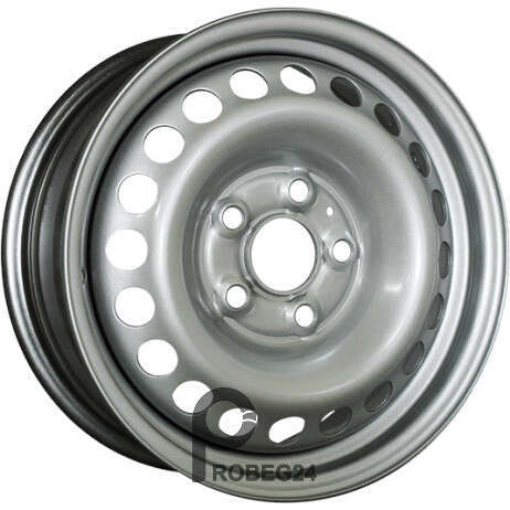 ТЗСК Renault Logan 2 6x15 4*100 ET40 DIA60.1 Silver Штампованный