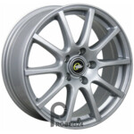 Cross Street CR-16 6x15 4*100 ET48 DIA54.1 Silver Литой