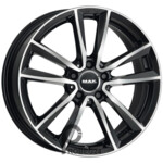 MAK Bremen 8x19 5*112 ET43 DIA66.1 Black mirror Литой