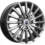 K&K Акцент 7x17 5*114.3 ET45 DIA67.1 Дарк платинум Литой