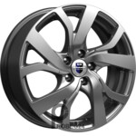K&K Палермо 6.5x16 5*105 ET38 DIA56.6 Дарк платинум Литой