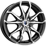 K&K Brent 6x16 4*98 ET35 DIA58.6 Алмаз черный Литой