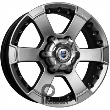 K&K M56 7x16 6*139.7 ET22 DIA107.6 Дарк платинум Литой