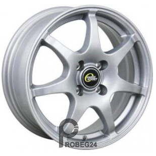 Cross Street CR-15 6x15 4*100 ET40 DIA67.1 Silver Литой