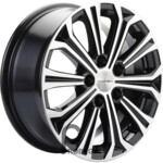 Khomen KHW 1610 6.5x16 5*112 ET46 DIA57.1 Black-FP Литой