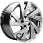 Carwel Тишь 7.5x18 5*112 ET43 DIA57.1 GRT Литой