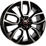 Remain R202 7x18 5*112 ET43 DIA57.1 Алмаз черный Литой